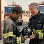 He Opened His Father’s Old Fire Helmet… The Secret Inside Made the Entire Fire Station Silent