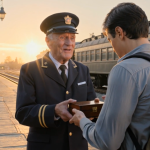 He Returned to His Hometown After Years Away… The Old Train Ticket Revealed a Secret His Father Hid Forever