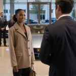 The Car Dealer Judged Her Simple Outfit… Then Discovered She Owned the Secret Behind the Luxury Collection (Part 2)